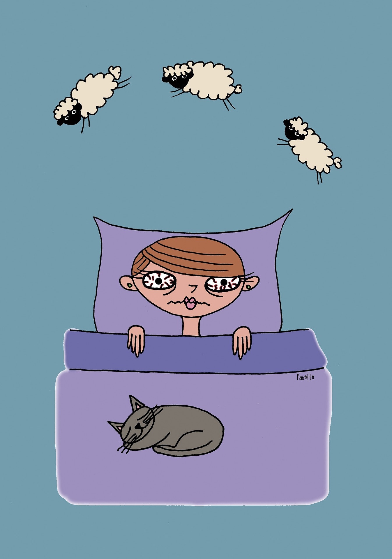 women with insomnia