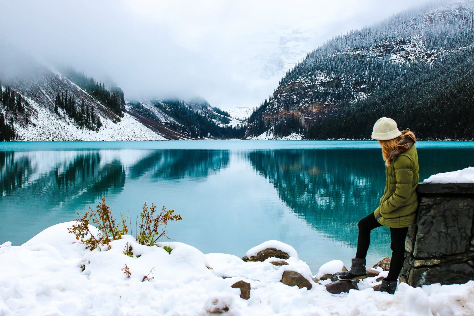 women in cold