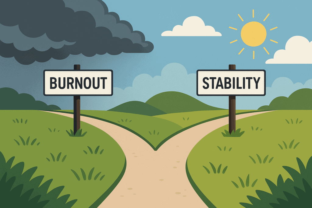 from burnout to stability when adhd
